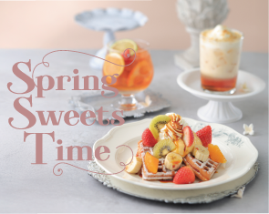 春限定スイーツ＆ドリンク！