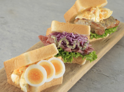 軽食にぴったりな3種のサンドイッチが新登場！